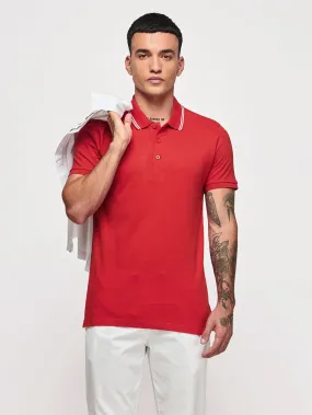 100% Cotton Waffle Polo