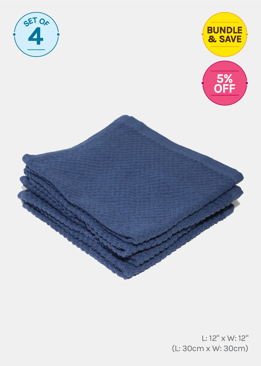 100% Cotton Washcloth Towel