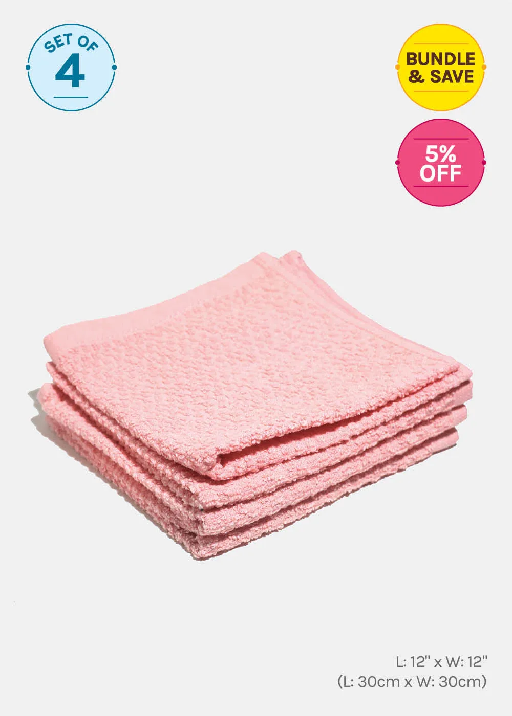 100% Cotton Washcloth Towel