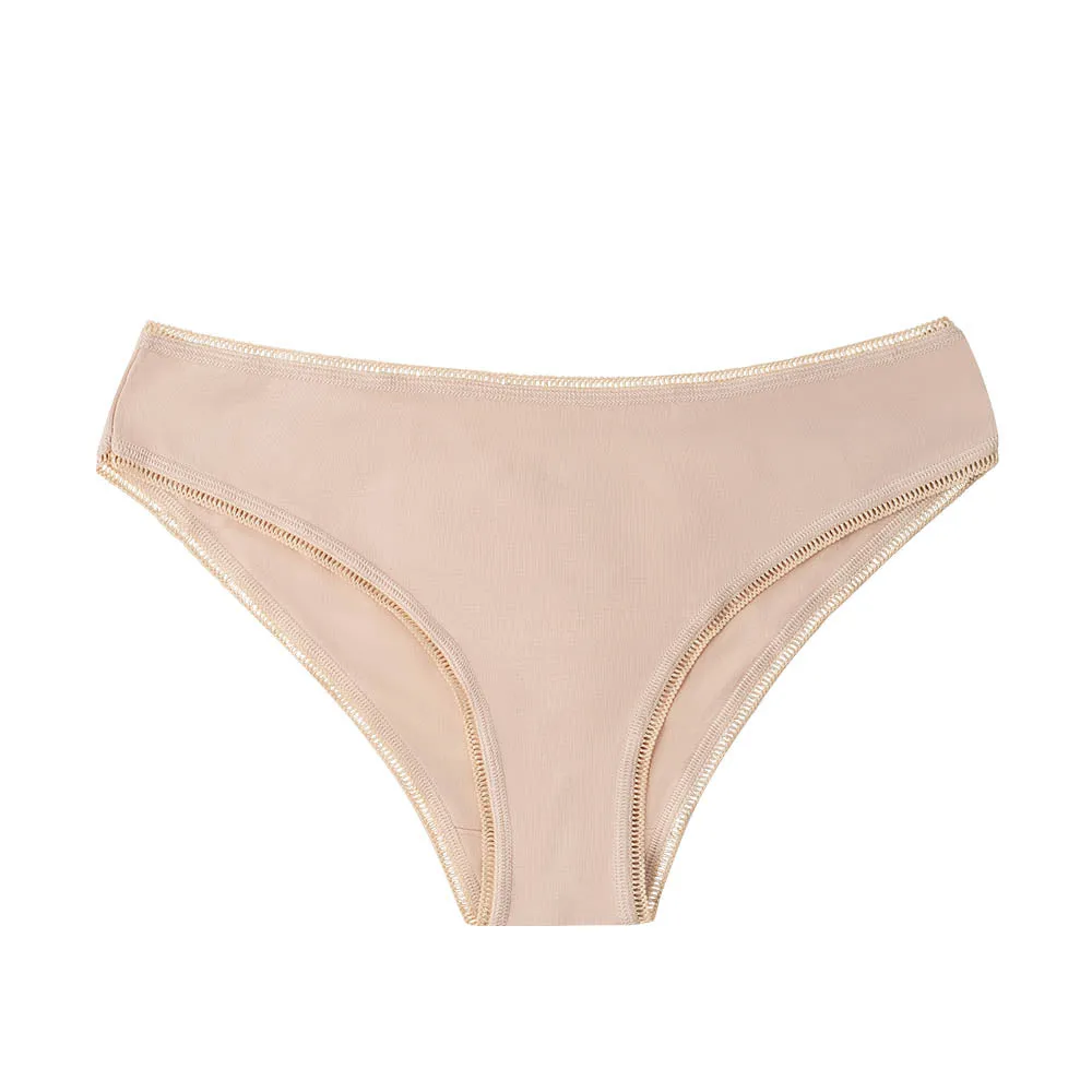 5pk Cotton Lycra Brazilian Knickers