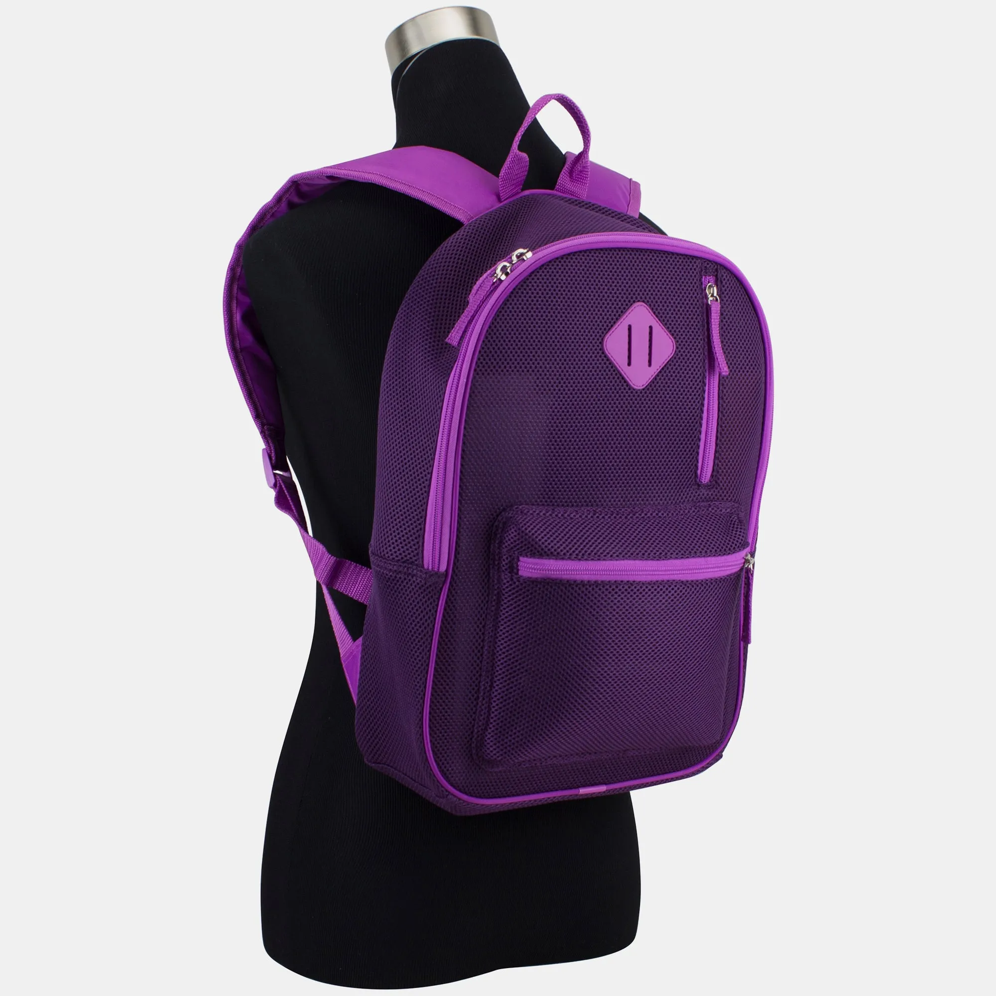 Active Semi Transparent Soft Comfortable Mesh Backpack