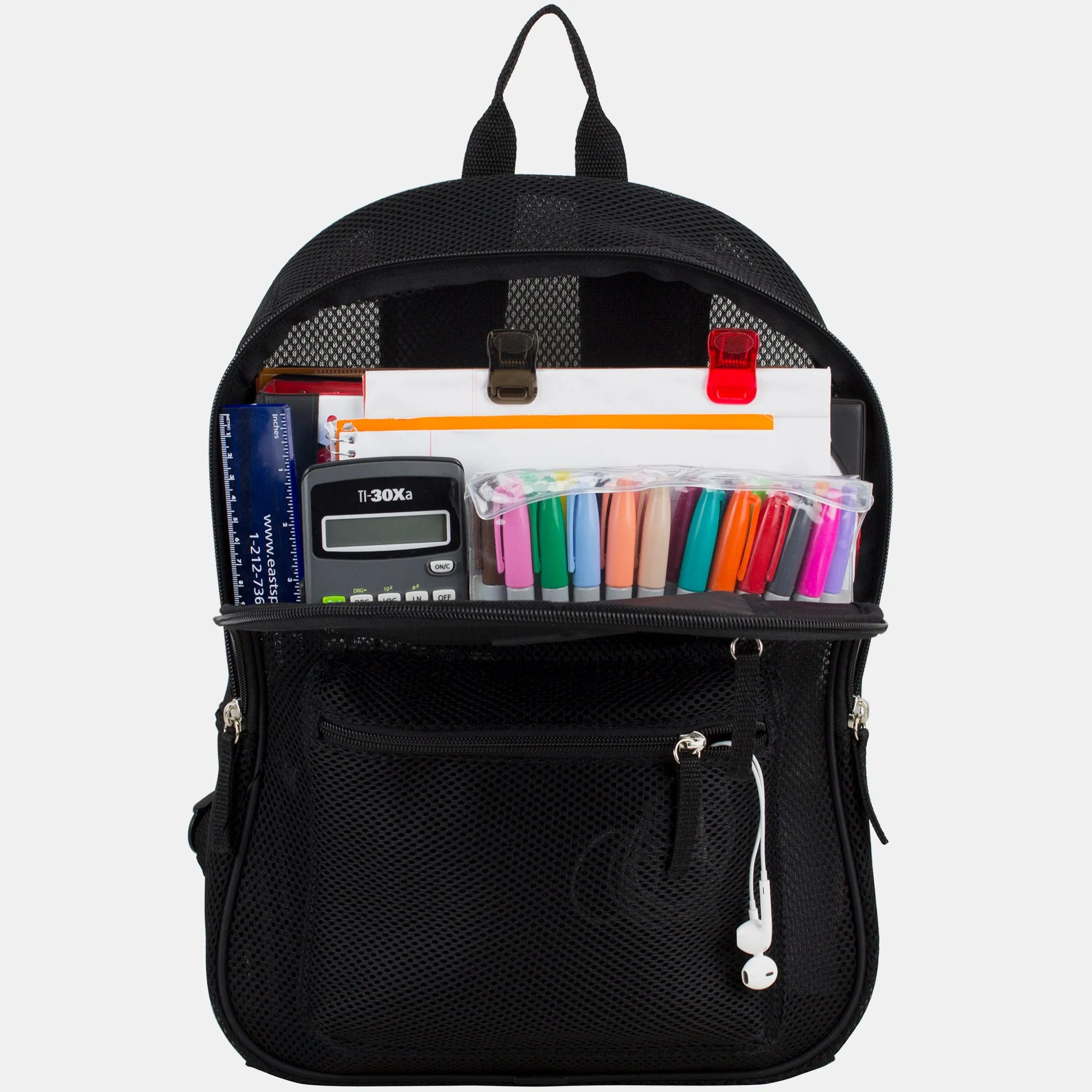 Active Semi Transparent Soft Comfortable Mesh Backpack