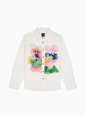 Alfie Cotton Oxford Shirt White