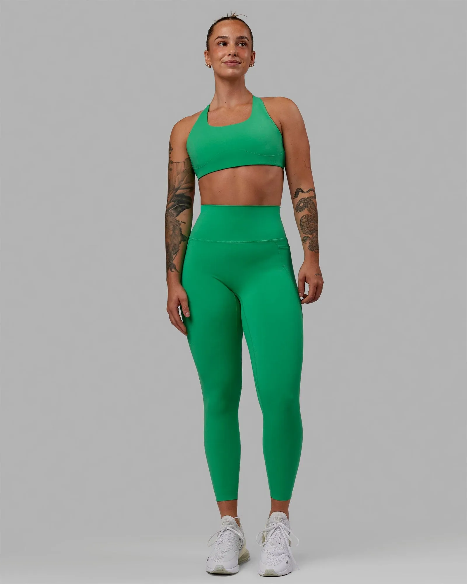 Aspire Sports Bra - Holly Green