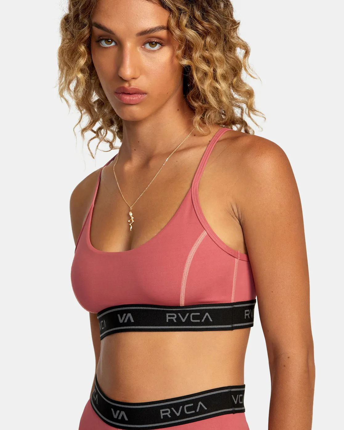 Base Sports Bra - Ginger