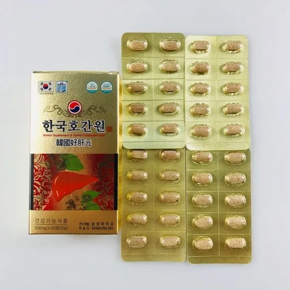 Bio Liver Milk Thistle Tired Health Supplements Functional Food Gifts 120 Capsules Dietary Korean