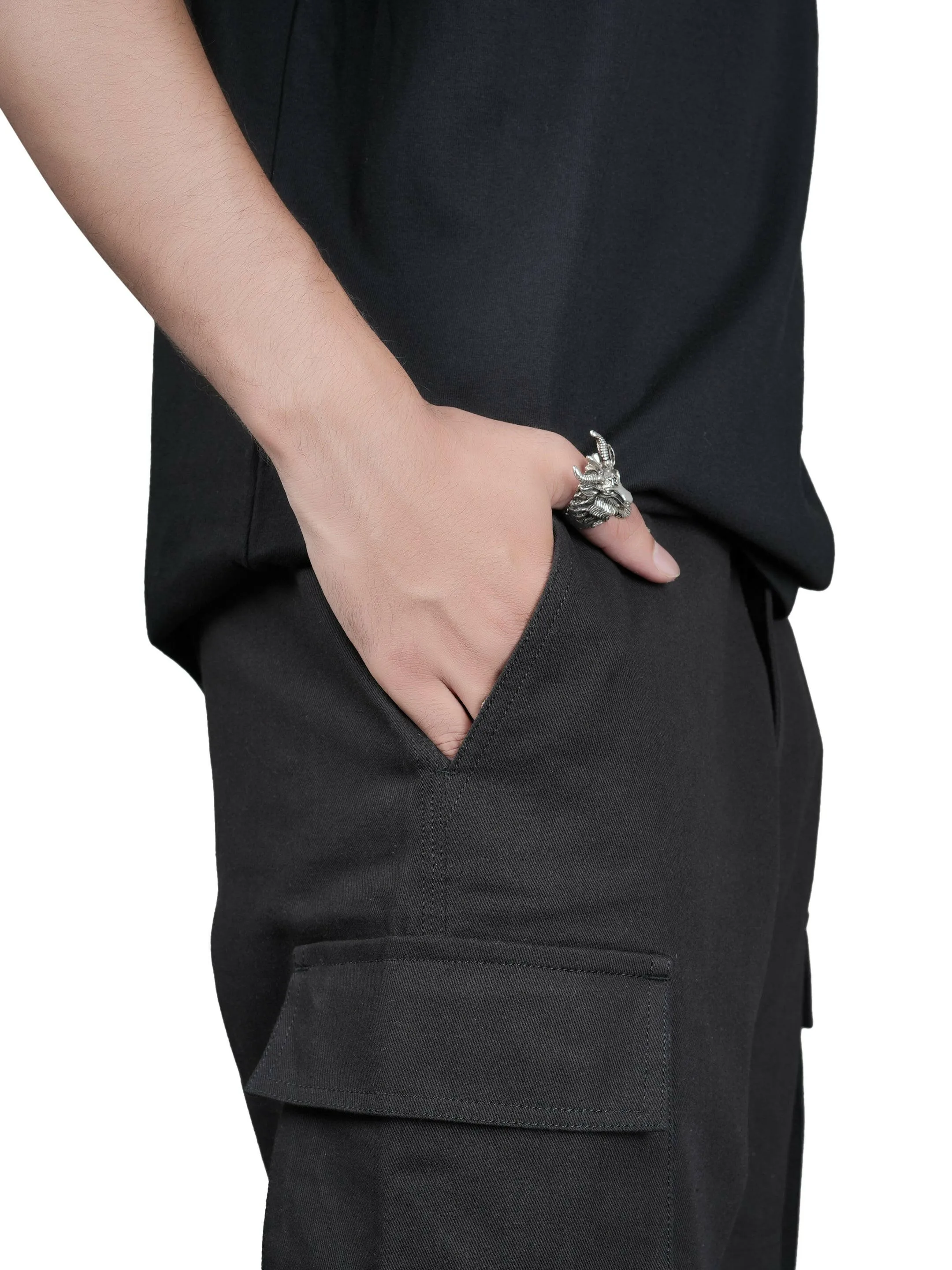 Black Cargo Pants (Unisex)