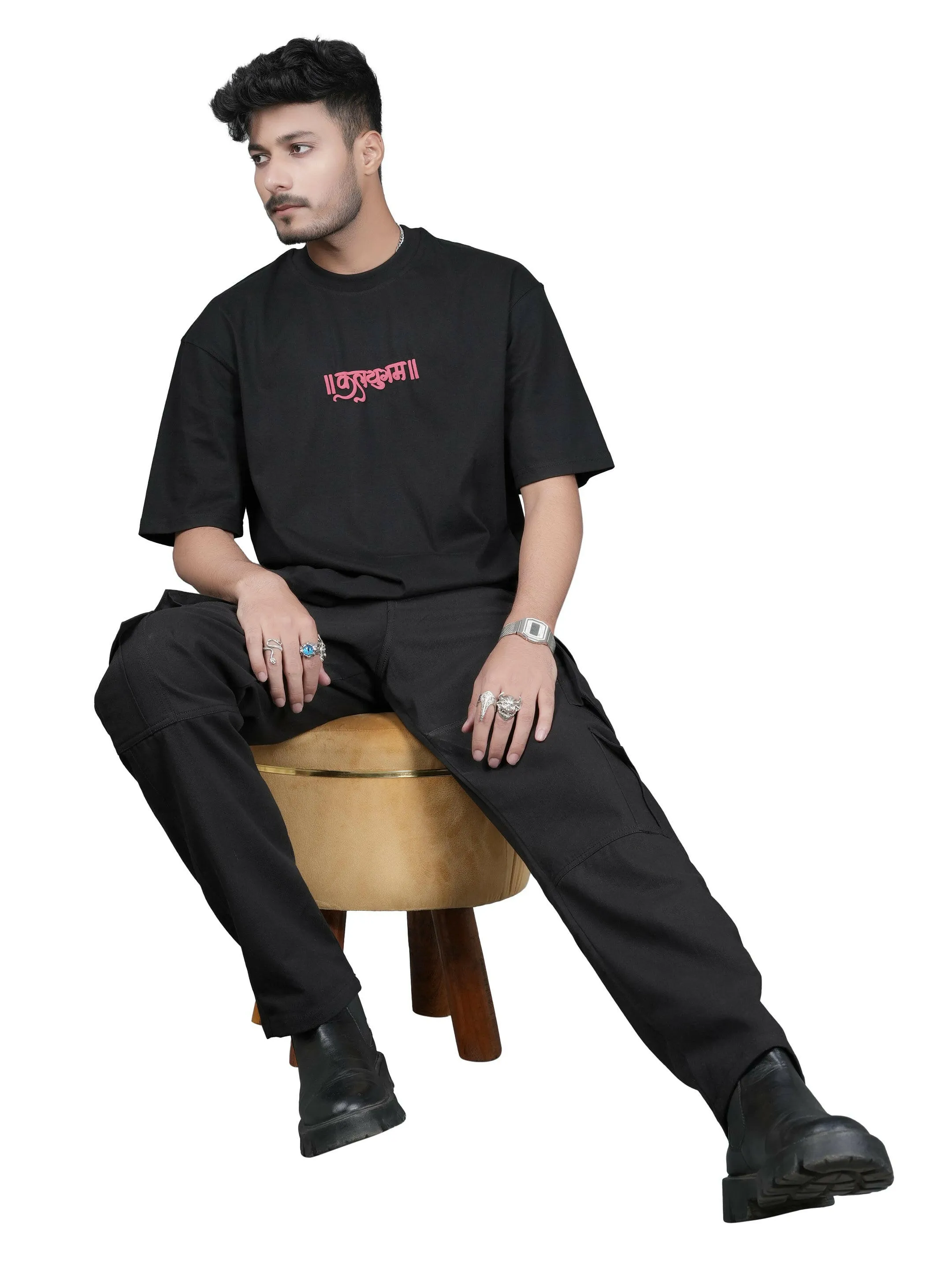 Black Cargo Pants (Unisex)