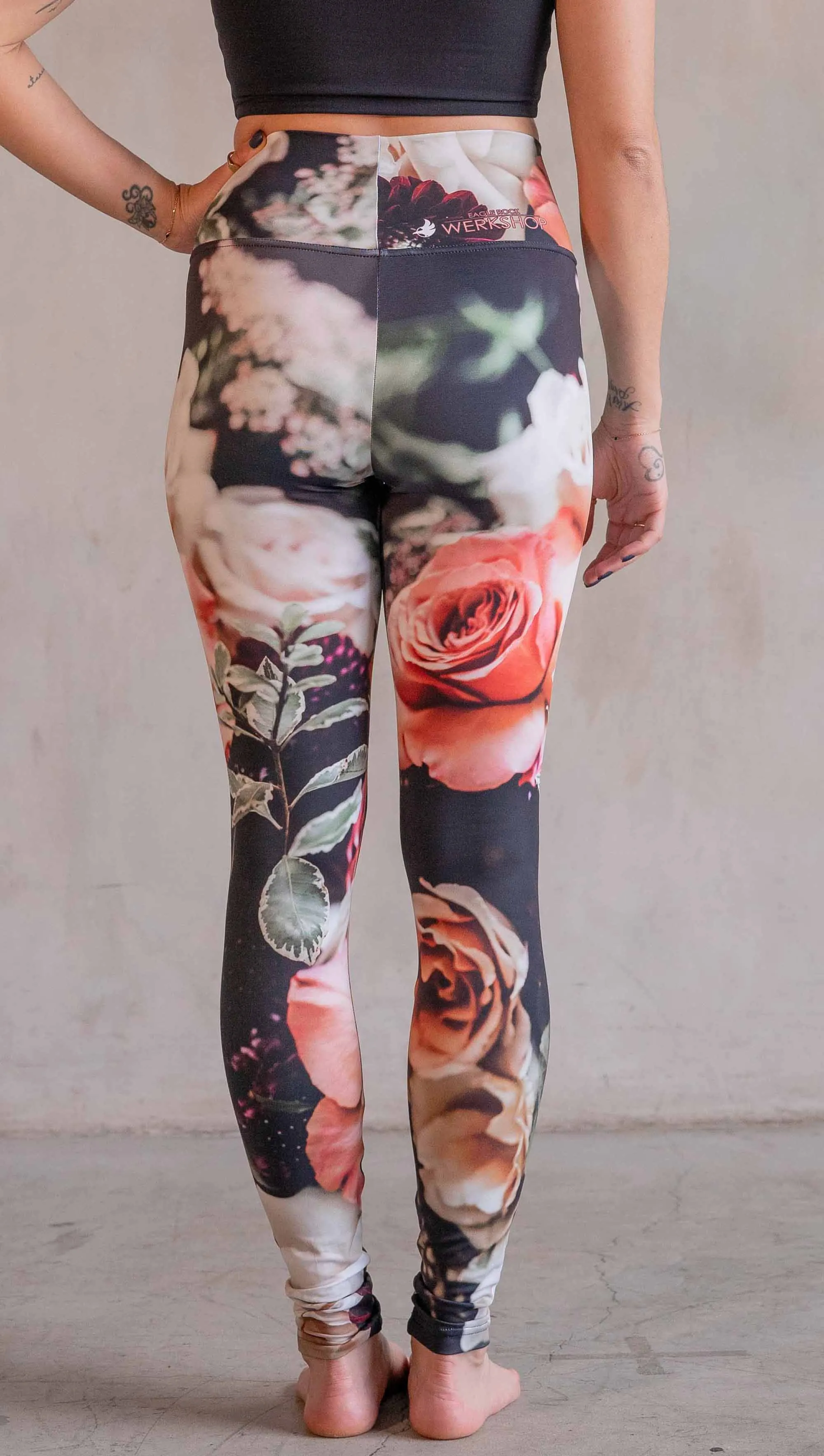 Bodacious Bouquet - Athleisure Leggings