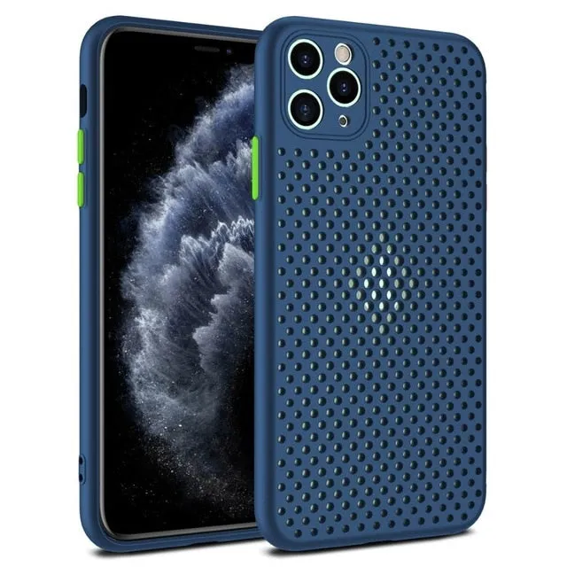 Breathable Cooling Phone Case For iPhone