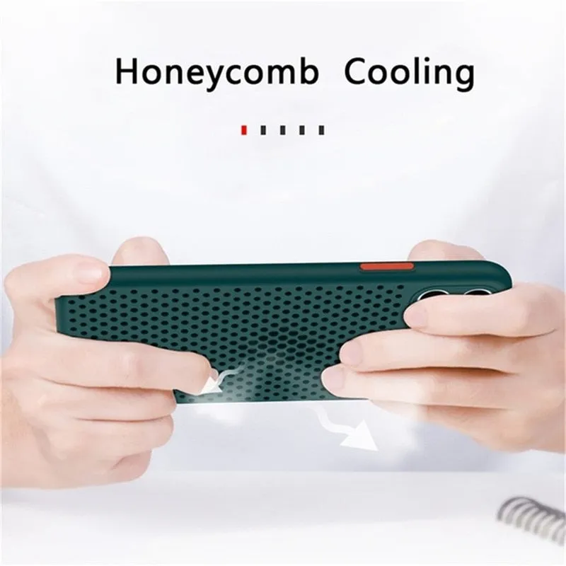 Breathable Cooling Phone Case For iPhone