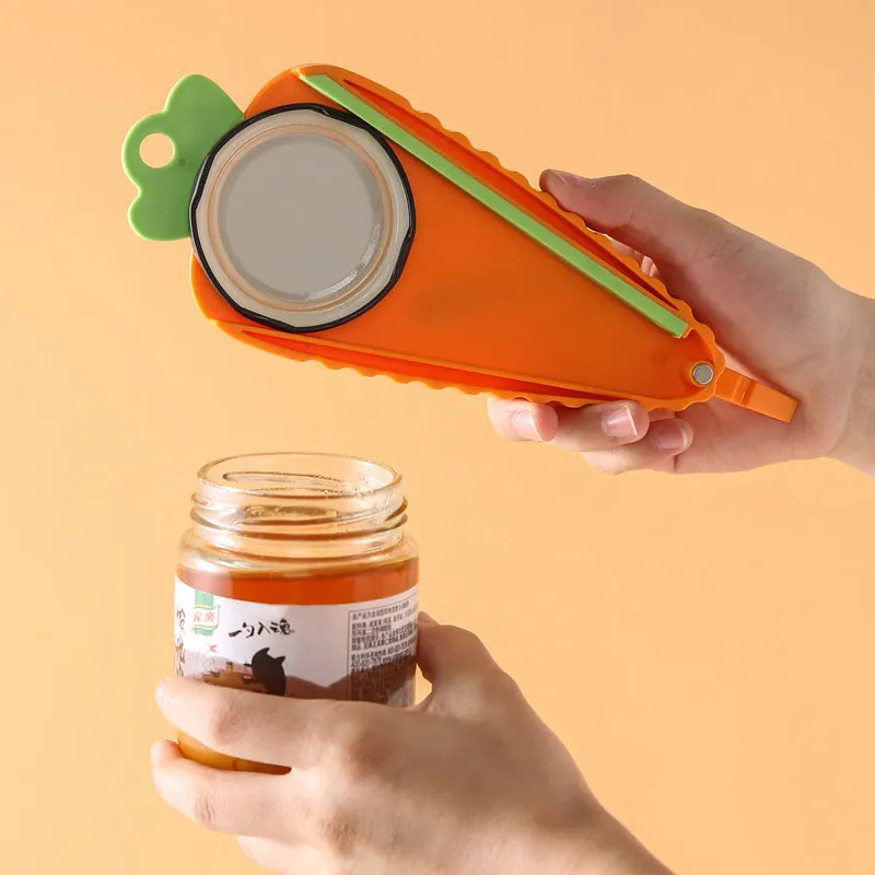 Creative Carrot Style Multi-functional Jar Opener