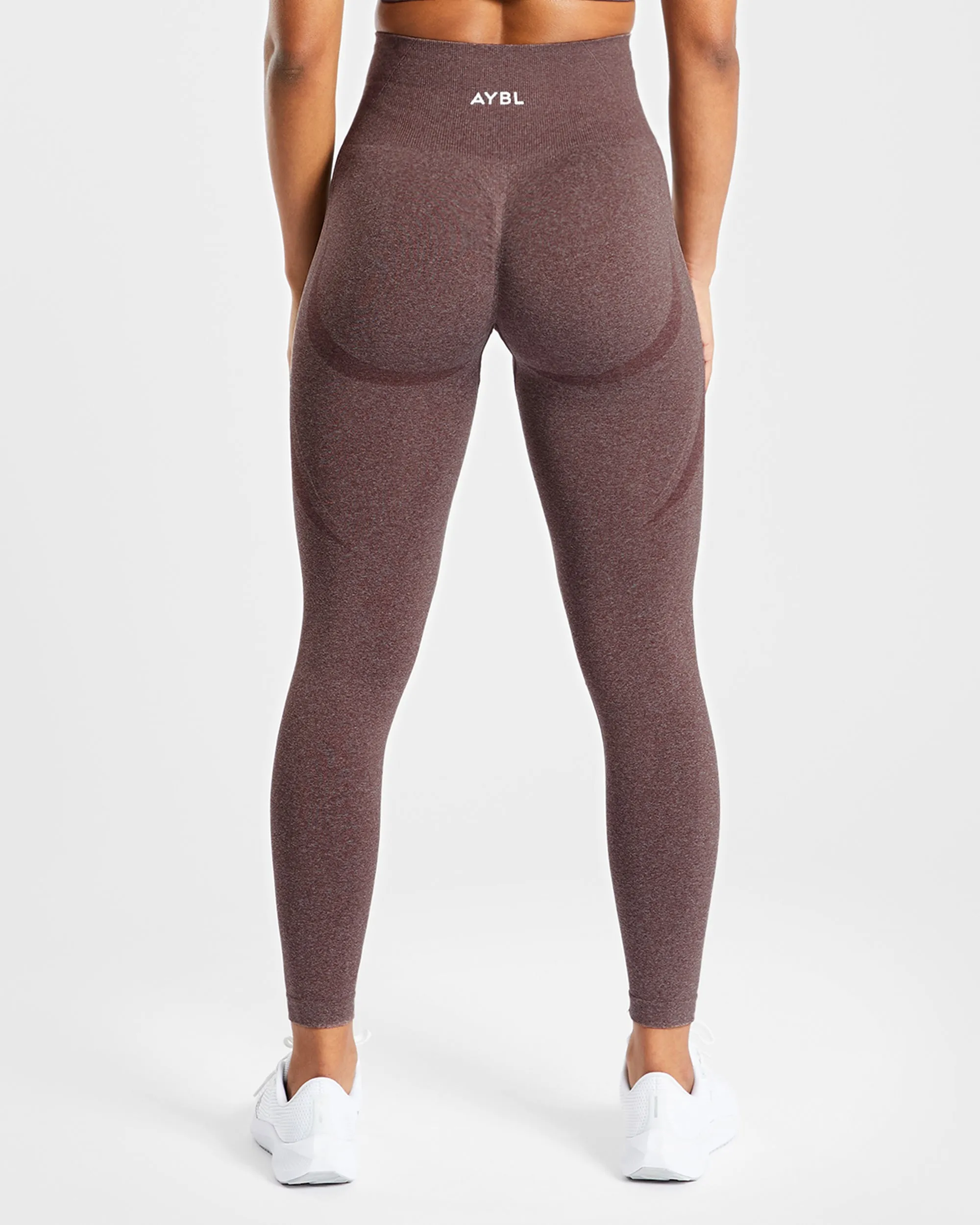 Empower Seamless Leggings - Brown Marl