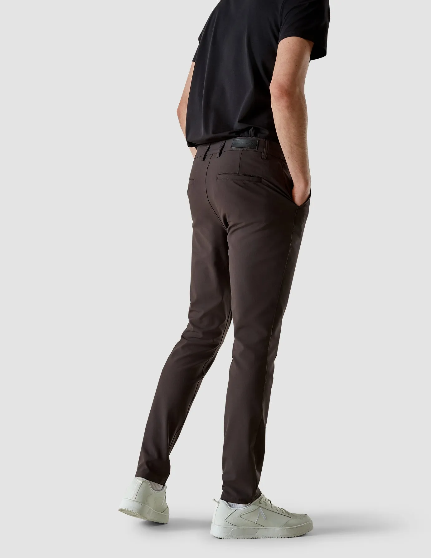 Essential Pants Slim Dark Shadow