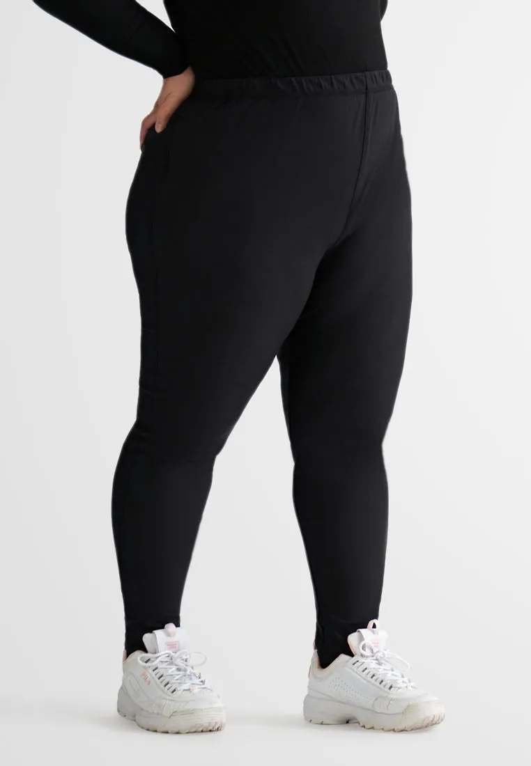 Falcon Functional Active Wear Leggings - Black