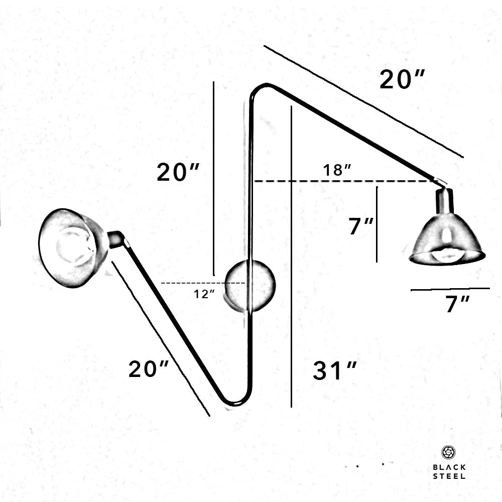 Fsw216 Zedd Functional Wall Lamp