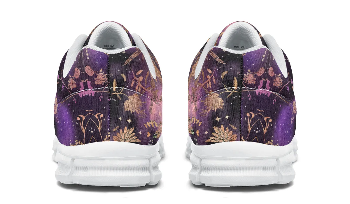 Galactic Bloom Athletic Sneakers - Light Breathable and Comfortable Sports Shoes with Anti-Slip Soles