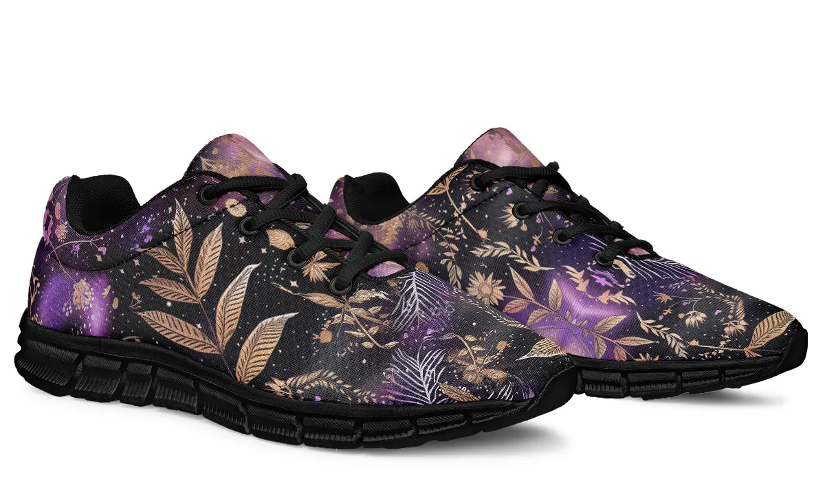 Galactic Bloom Athletic Sneakers - Light Breathable and Comfortable Sports Shoes with Anti-Slip Soles