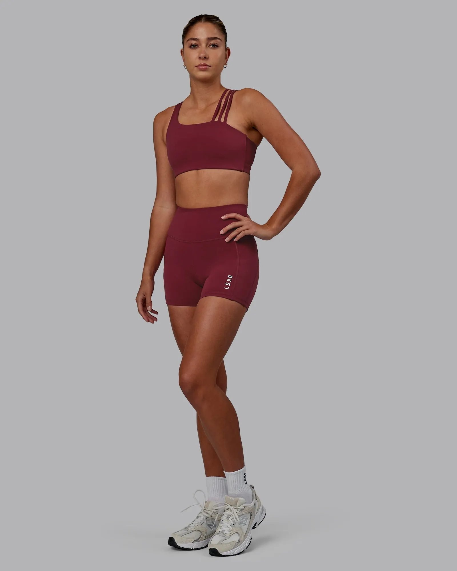 Galvanise Sports Bra - Cranberry