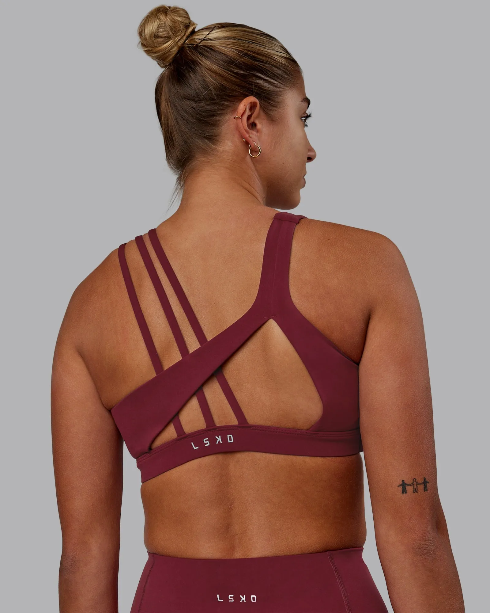 Galvanise Sports Bra - Cranberry