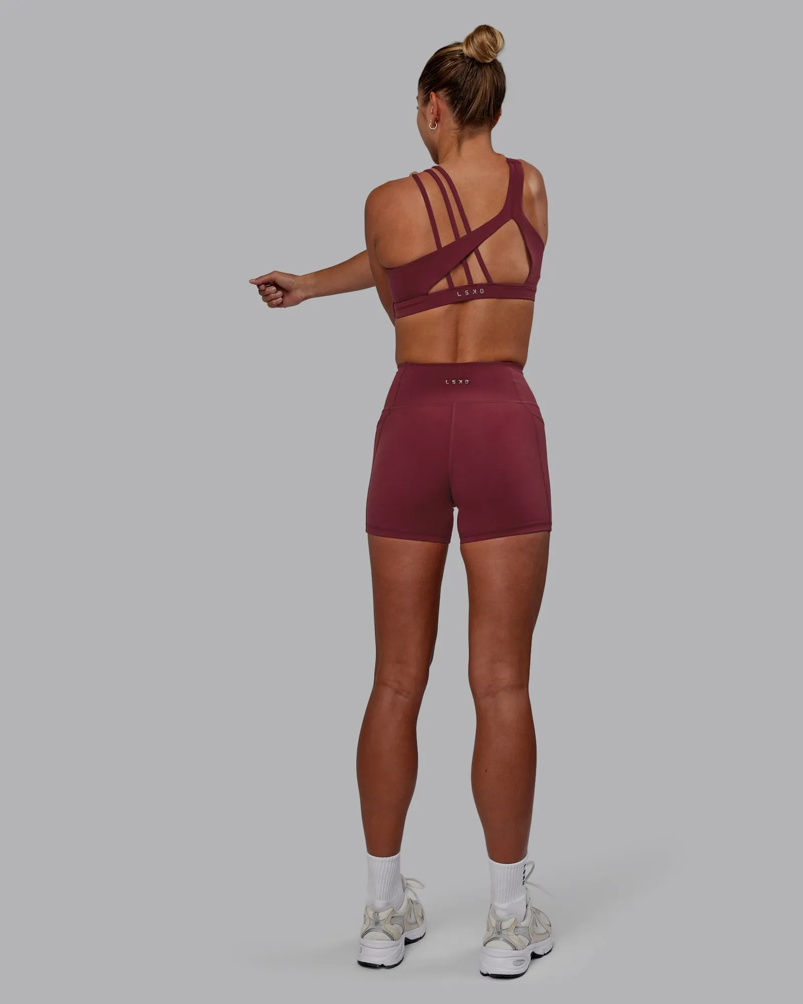 Galvanise Sports Bra - Cranberry