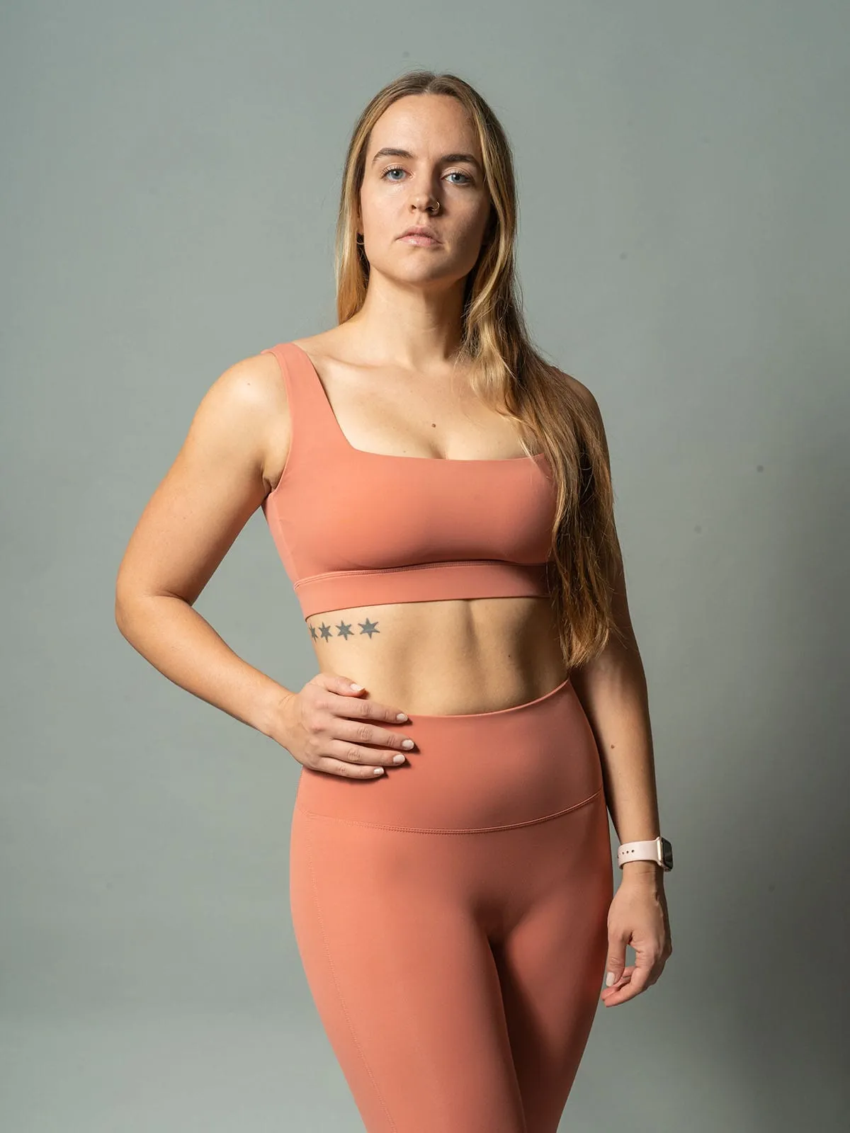 Georgia Leggings - Peach