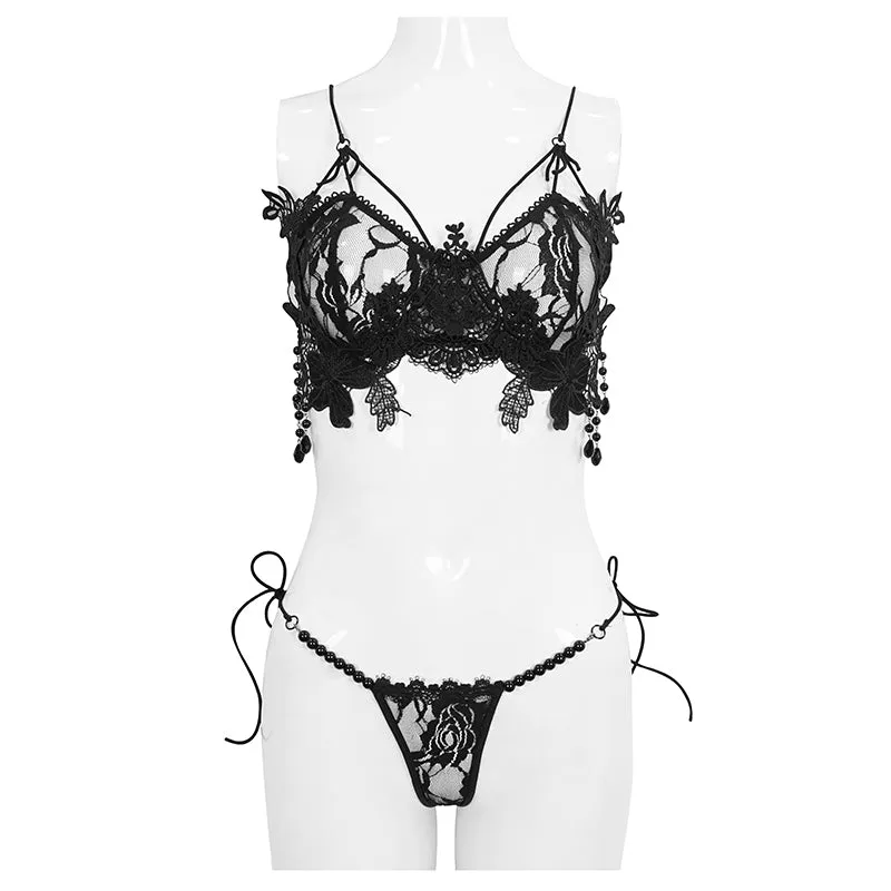 Girl On Fire Lace Lingerie