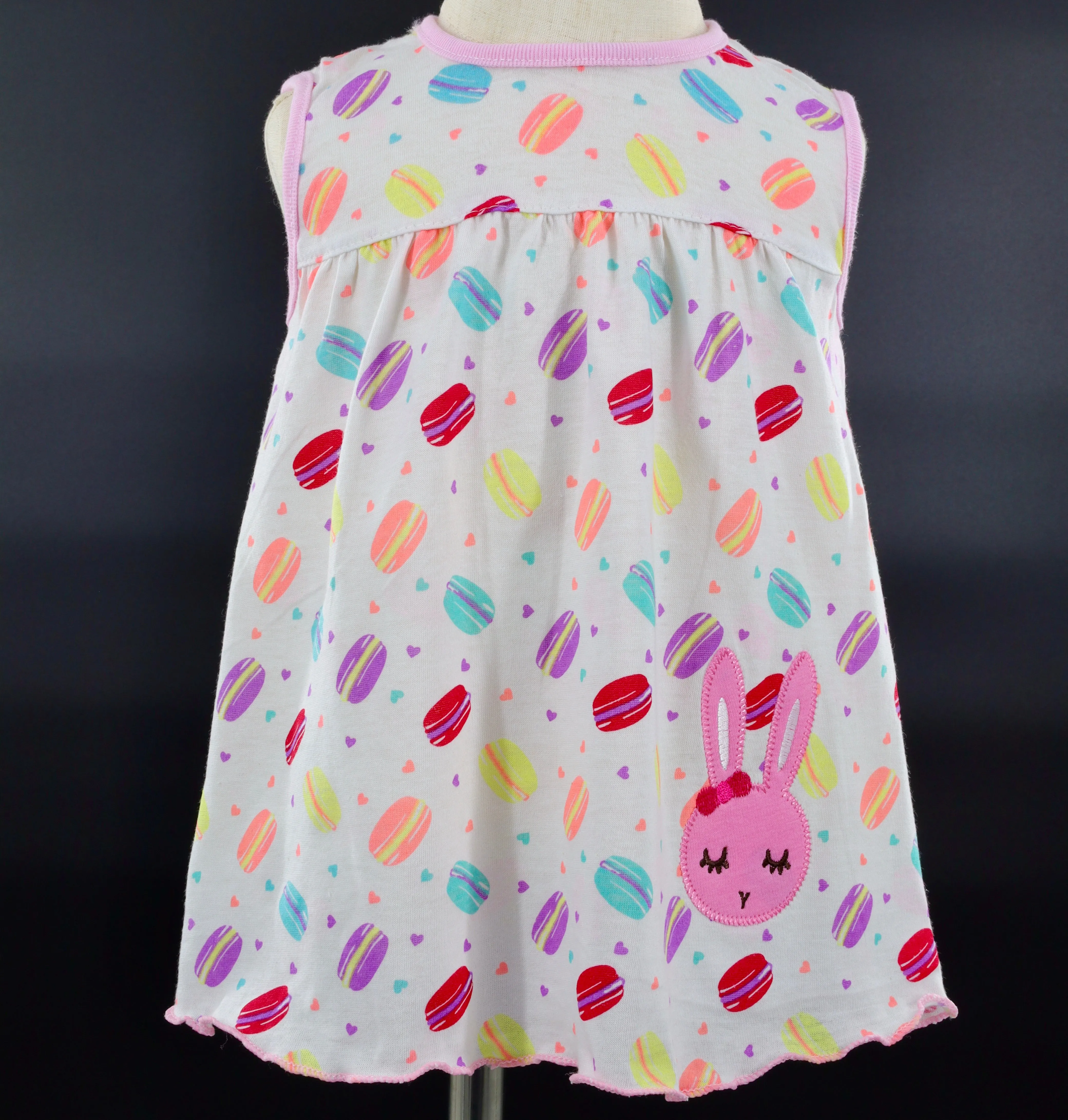 Girls Cotton Comfort Summer Dress