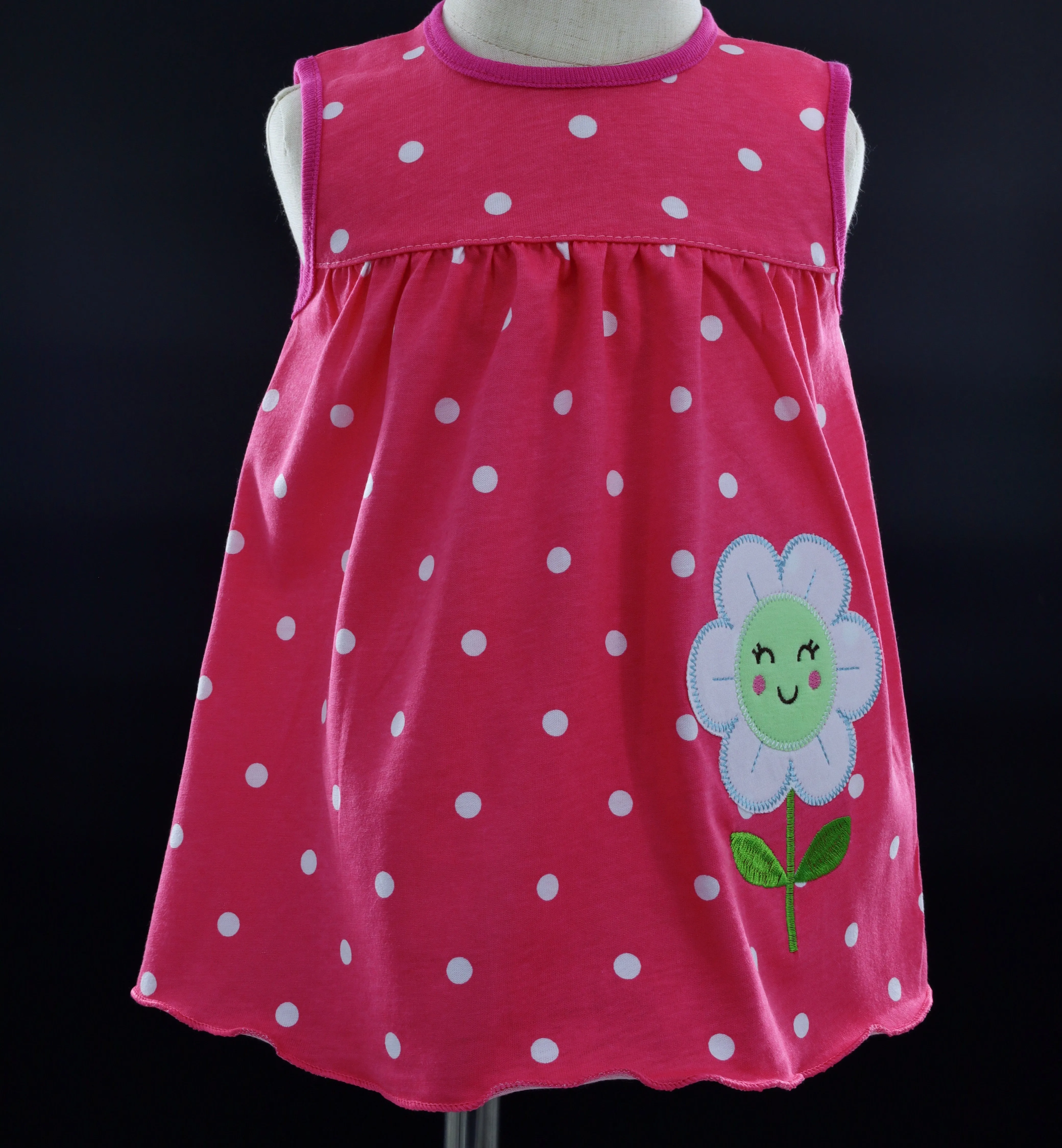 Girls Cotton Comfort Summer Dress