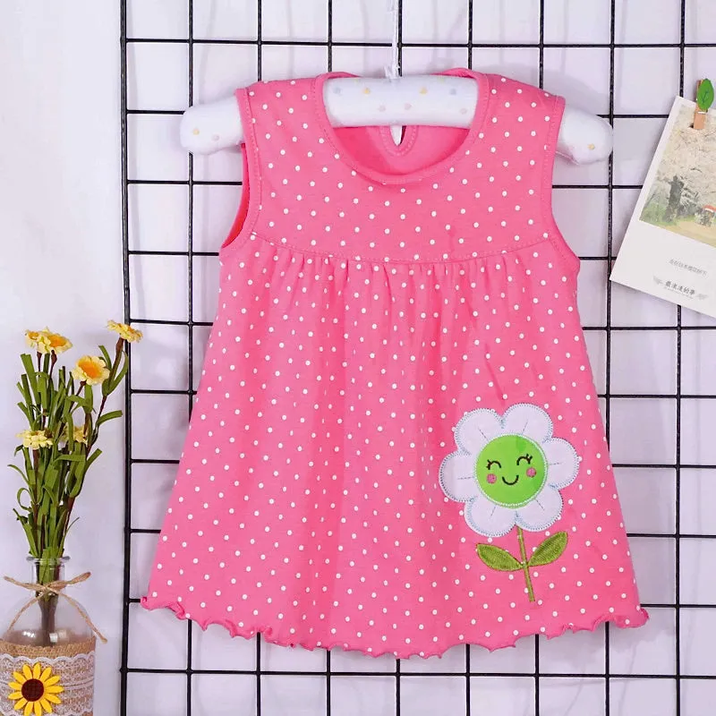 Girls Cotton Comfort Summer Dress