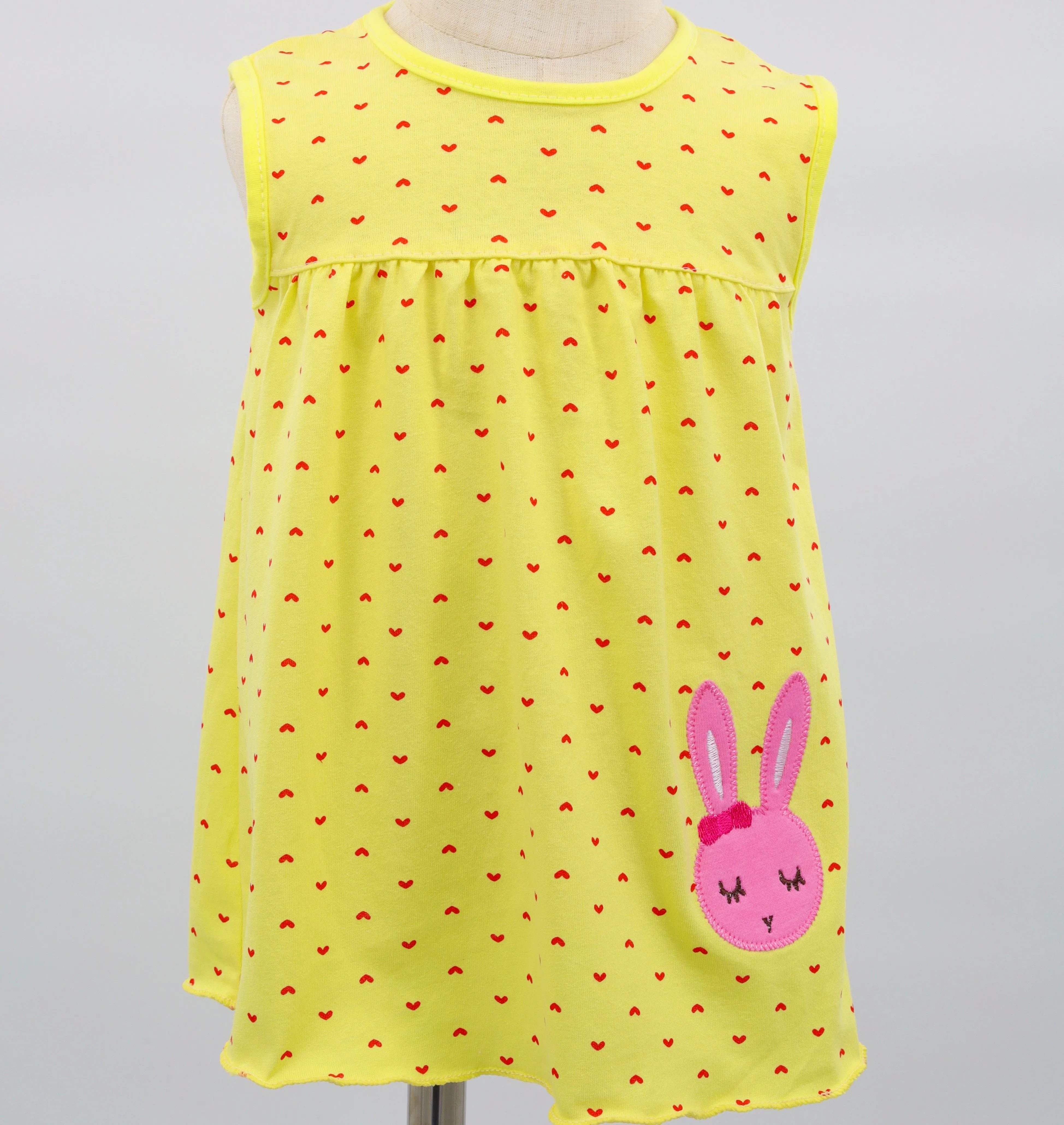 Girls Cotton Comfort Summer Dress