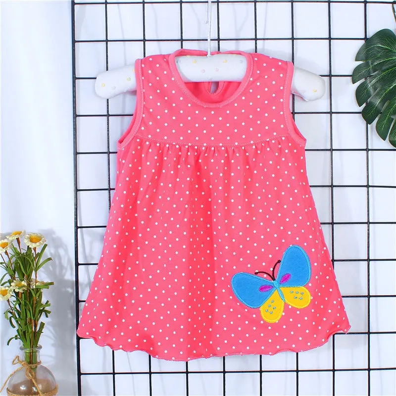 Girls Cotton Comfort Summer Dress