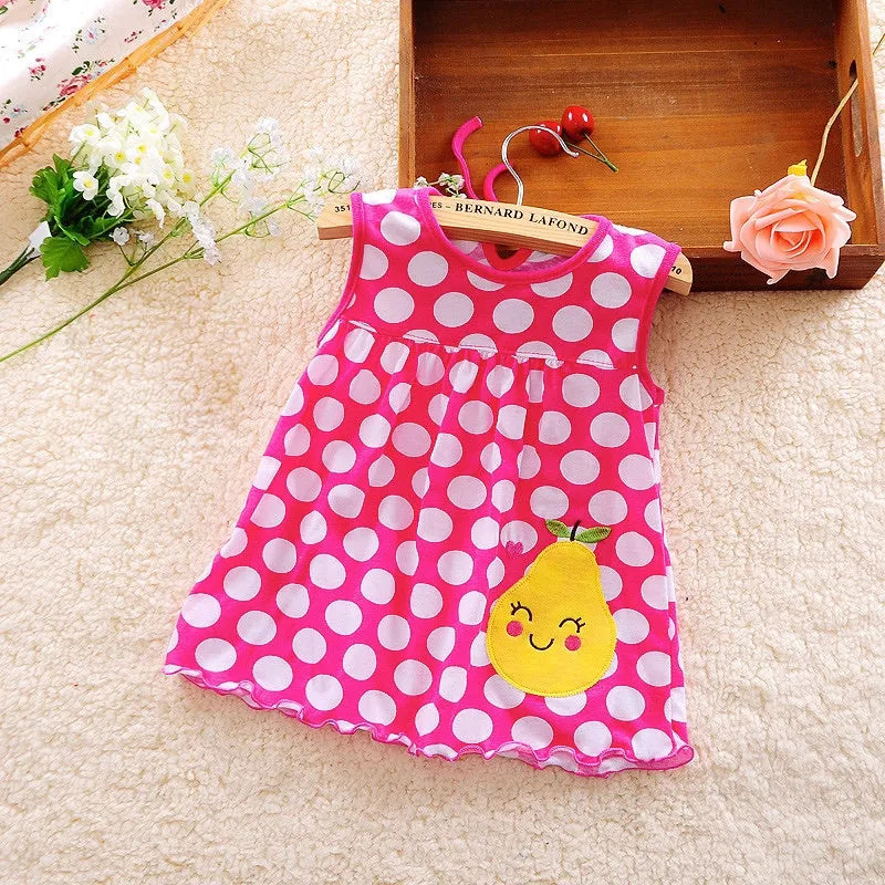 Girls Cotton Comfort Summer Dress