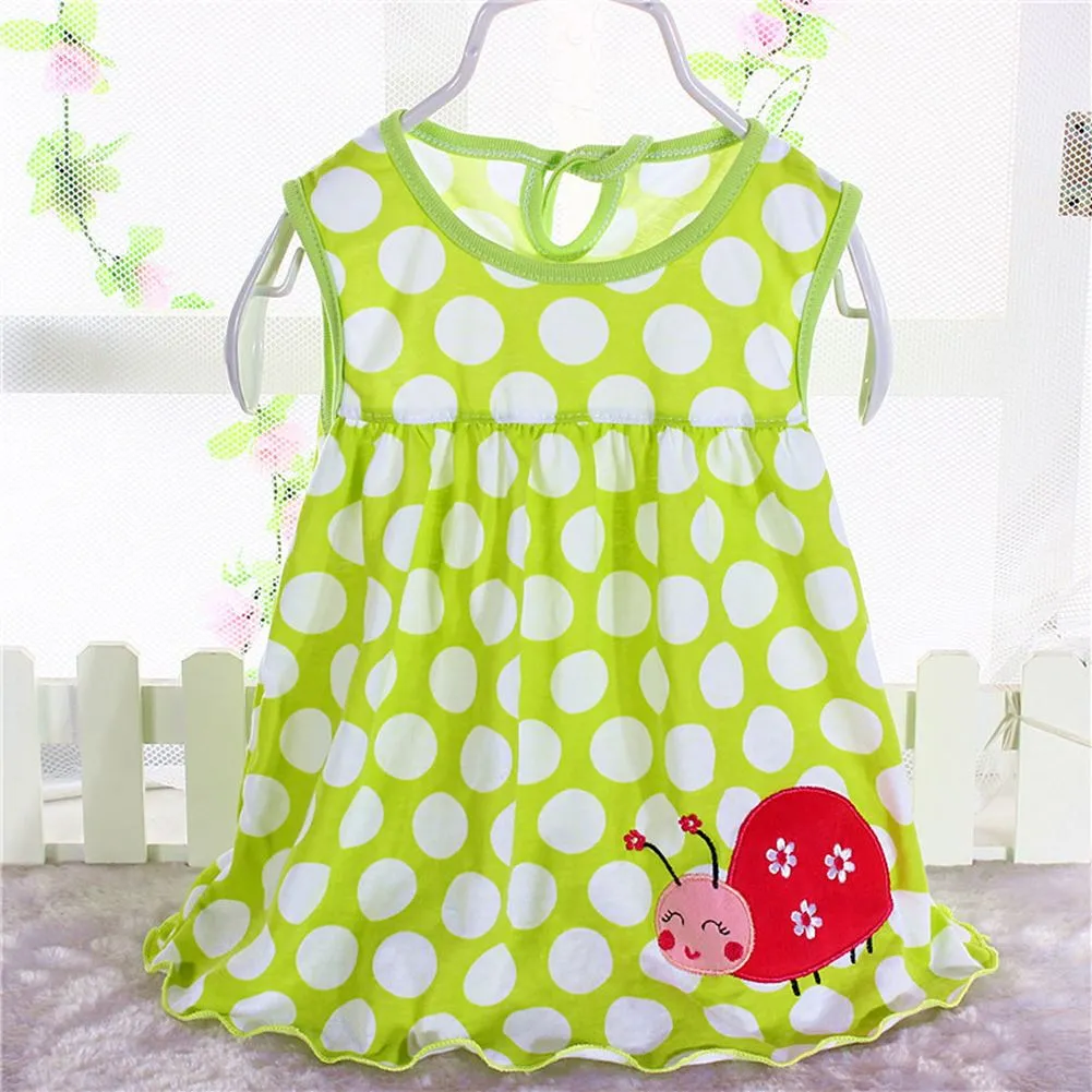 Girls Cotton Comfort Summer Dress