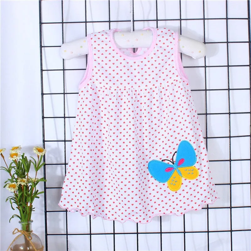 Girls Cotton Comfort Summer Dress