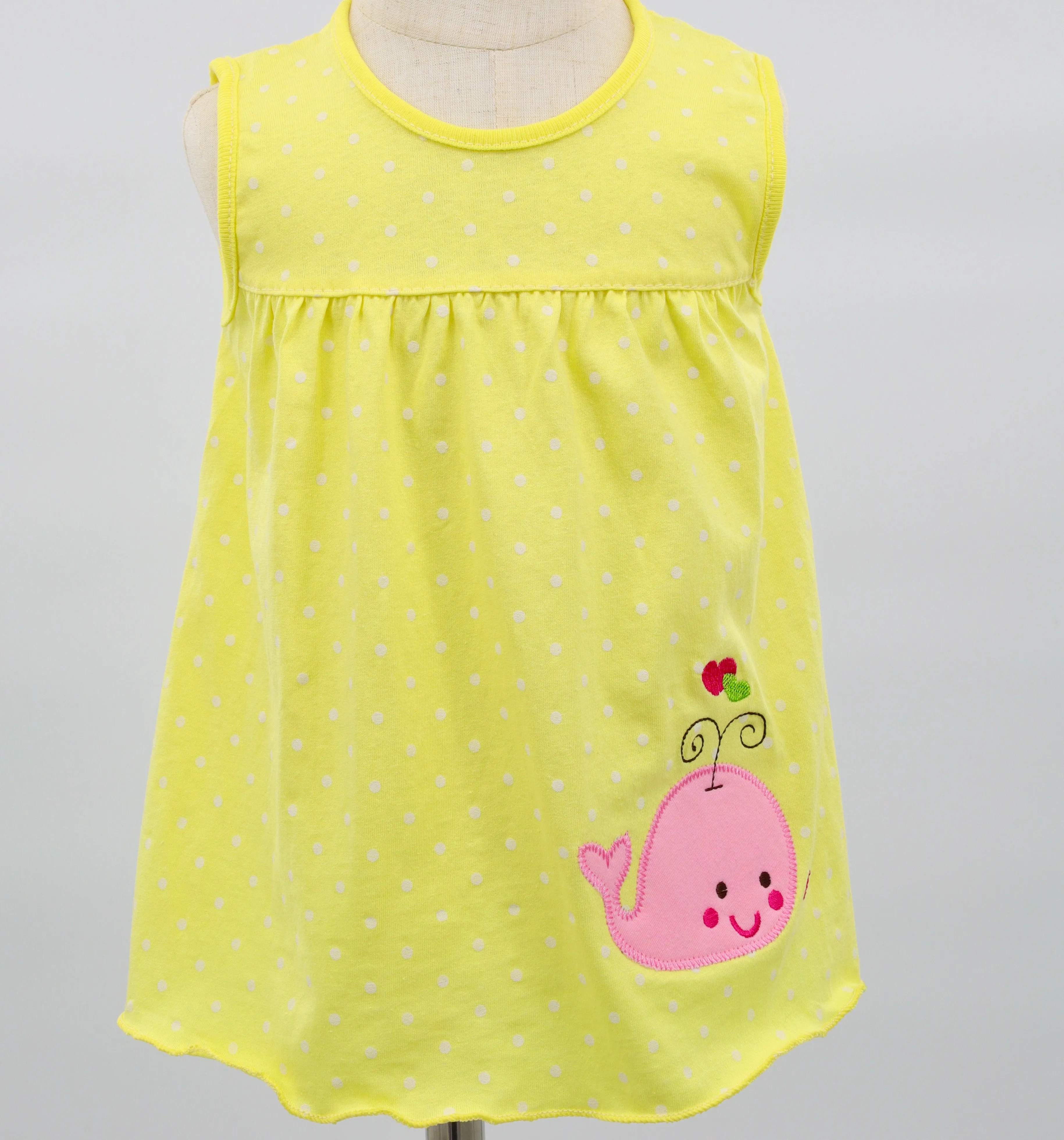 Girls Cotton Comfort Summer Dress