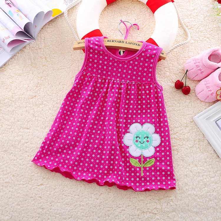 Girls Cotton Comfort Summer Dress