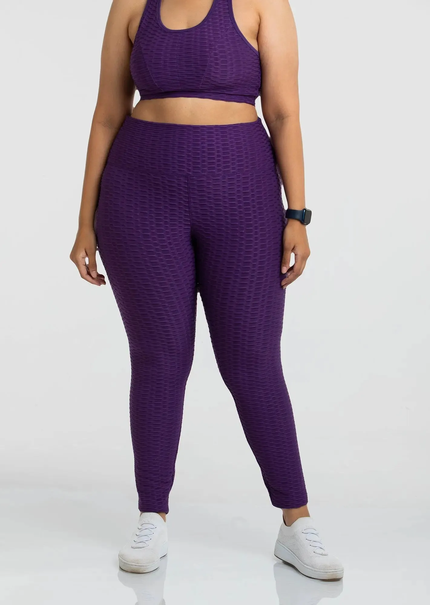 Grape Snatched Leggings