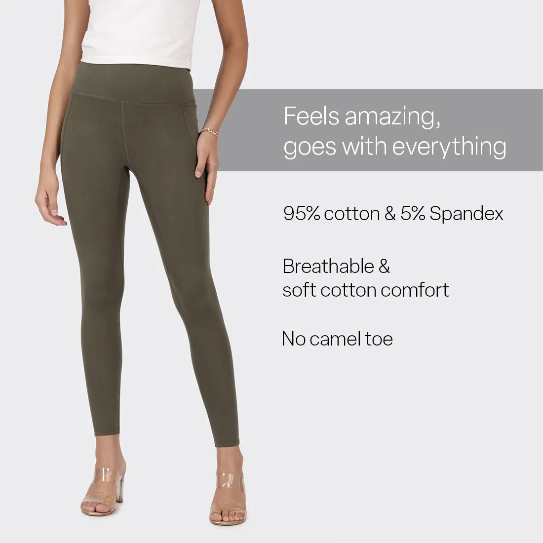 Groove-In Cotton Leggings