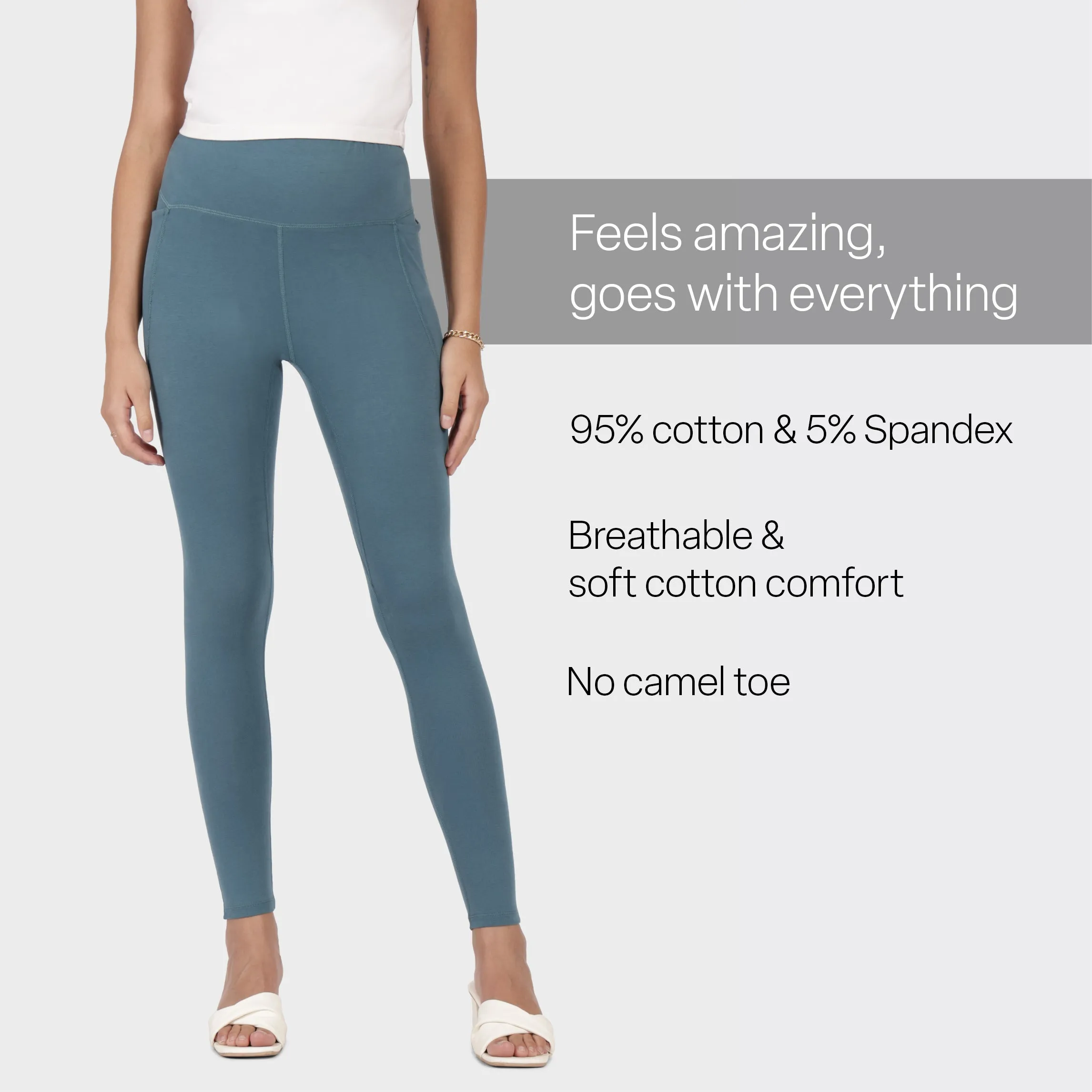 Groove-In Cotton Leggings