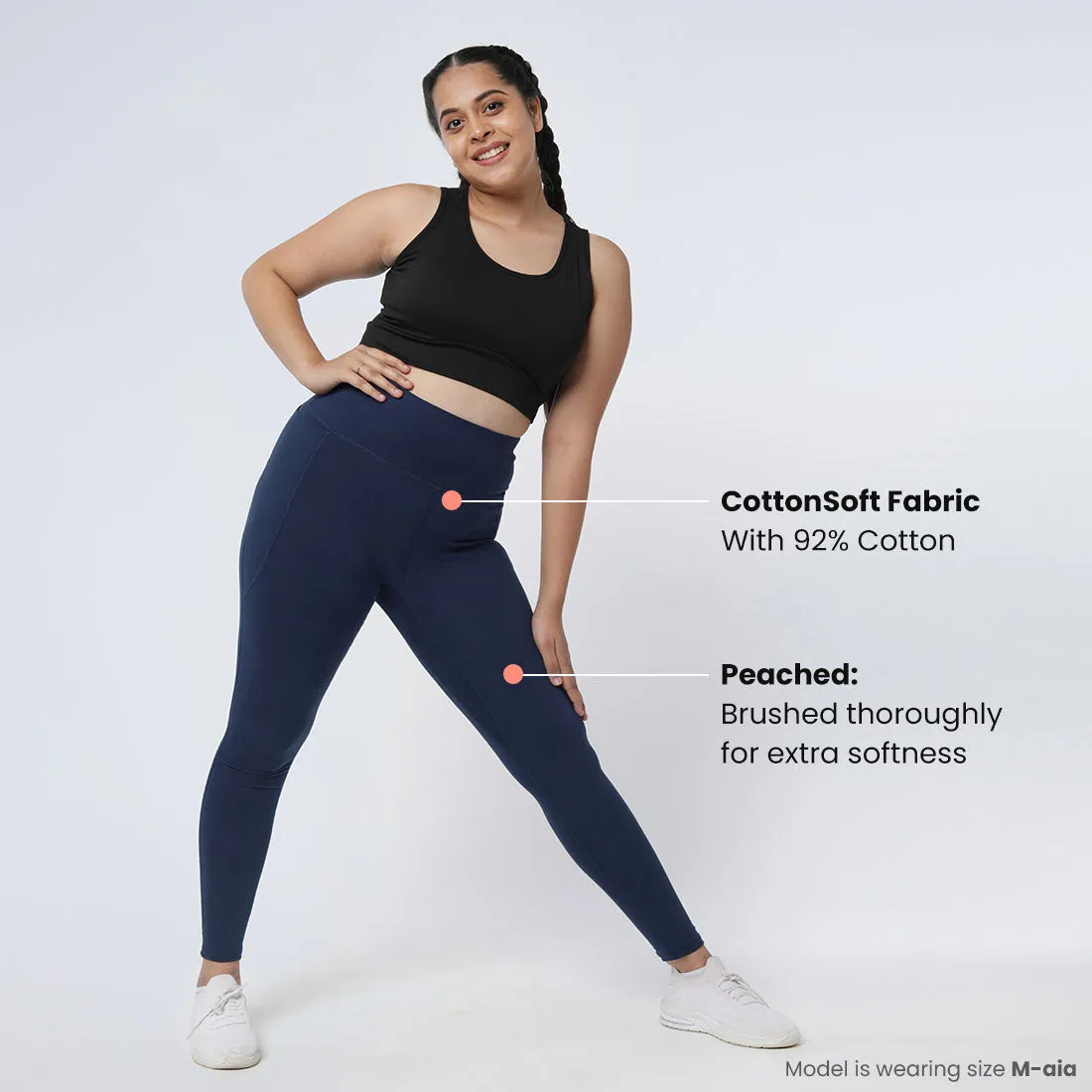 Groove-In Cotton Leggings