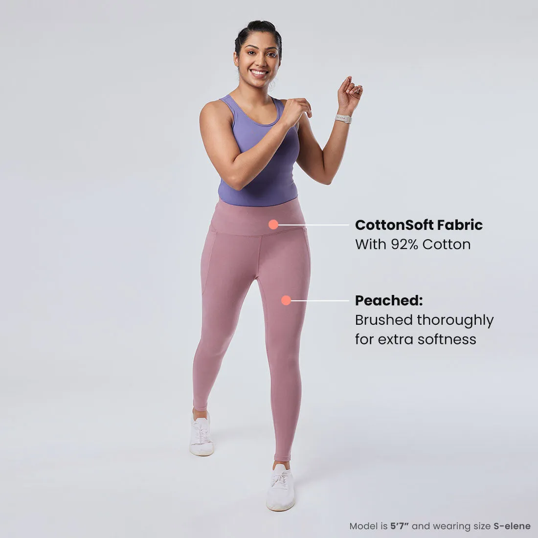 Groove-In Cotton Leggings