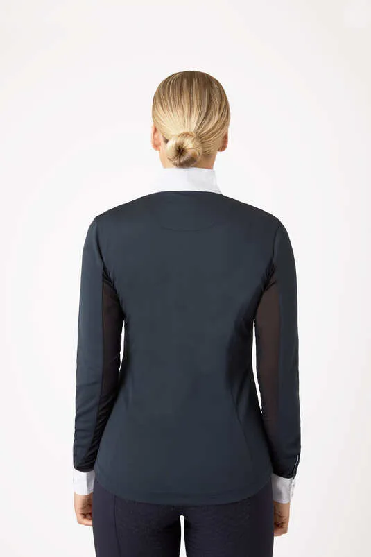 Horze Blaire Long-Sleeved Functional Shirt (Navy)