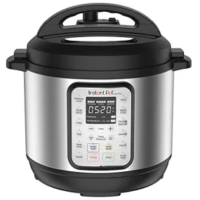 Instant Pot Duo Plus 60 9-in-1 Stainless Steel Multi-Functional Outer Lid Pressure Cooker, 6 Qt