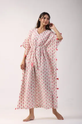 Jaipur Stripes Cotton Kaftan