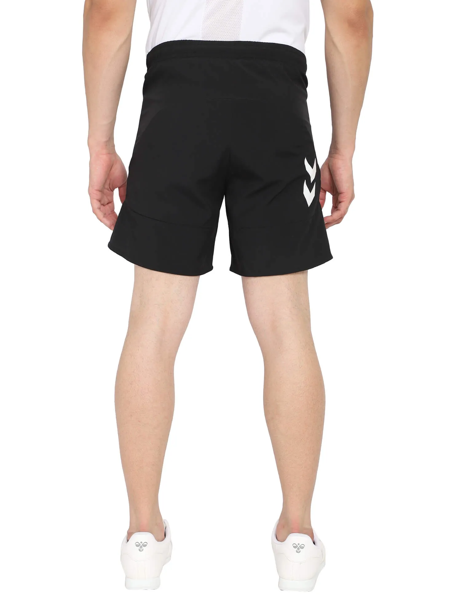 Kuro Solid Regular fit Polyester Shorts for Men with zipper pockets Comfortable Breathable Fabric Stretchable for Everyday Use Ideal for Yoga Training Gym Running or Performance