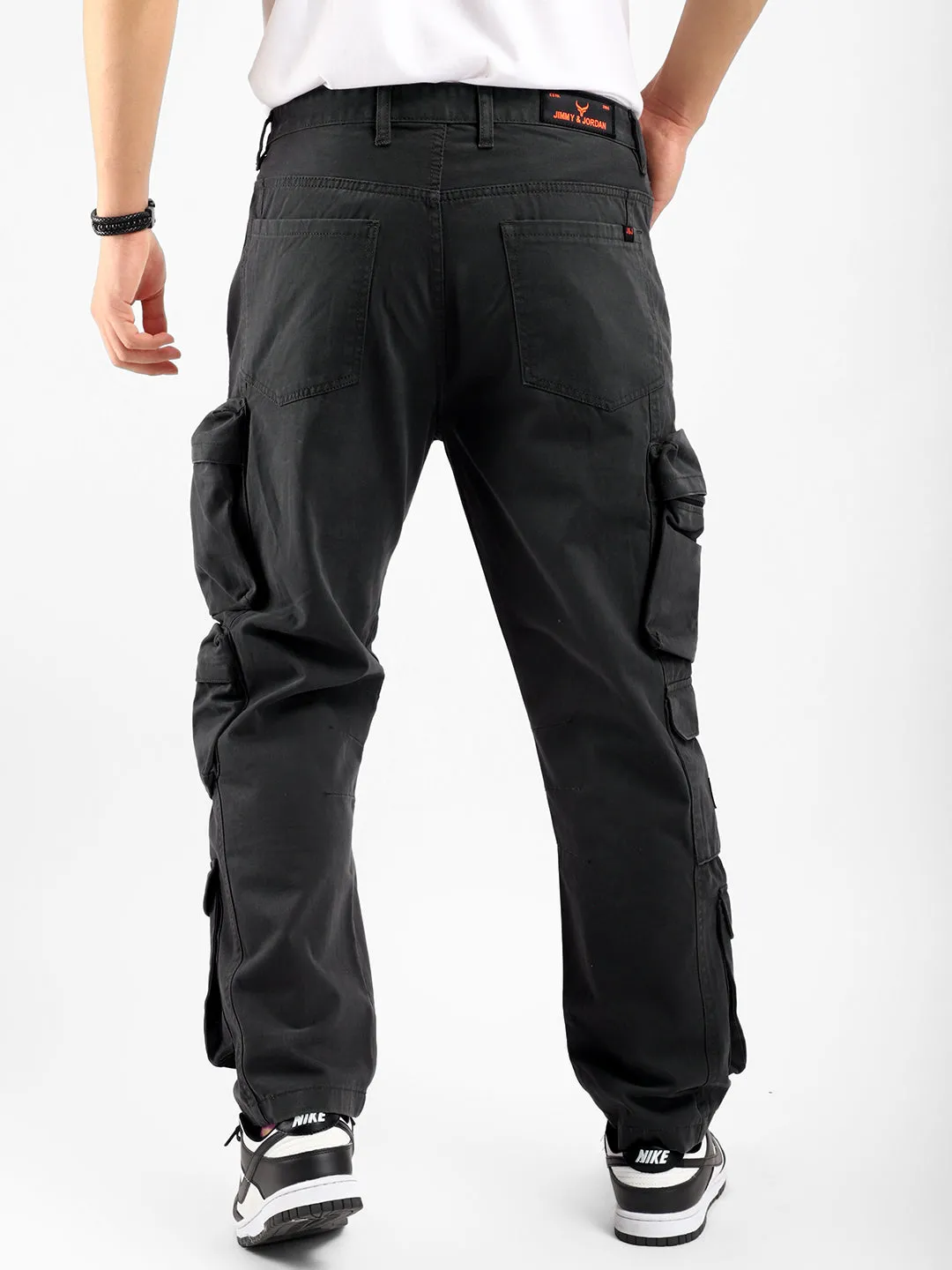 Kyubic Pine Green Cargo Pants