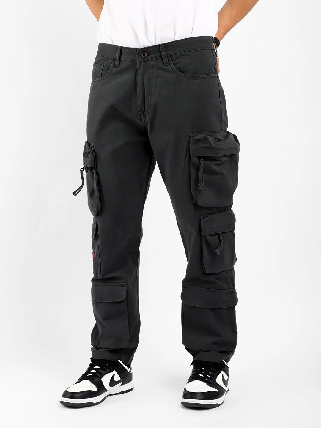 Kyubic Pine Green Cargo Pants