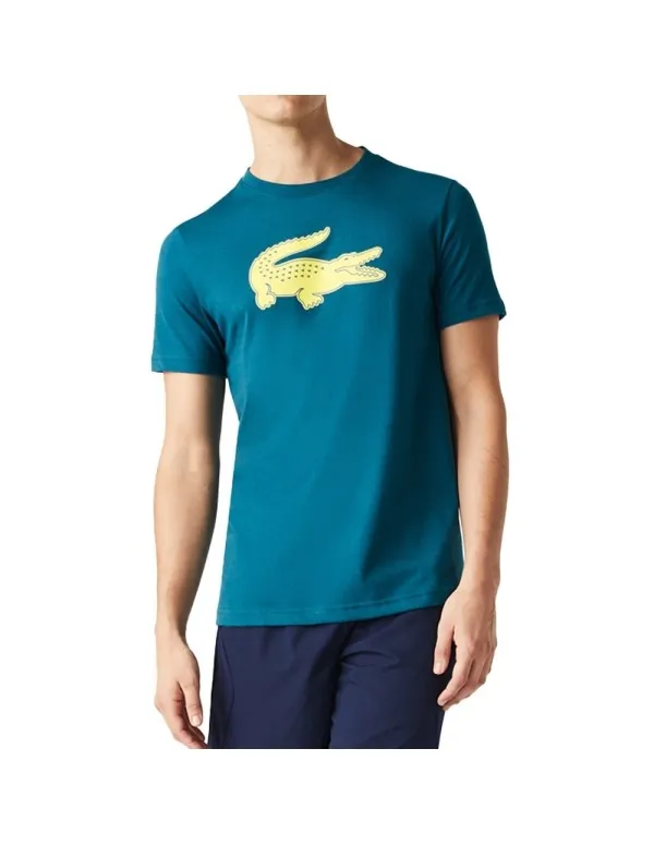 Lacoste Men's Sport 3D Print Crocodile Breathable Jersey T-shirt