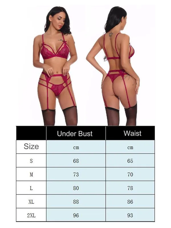 Ladies Sexy Lace Lingerie Set